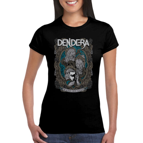 Mask Of Lies (front only) - GD72 Softstyle® Ladies' T-Shirt Thumbnail