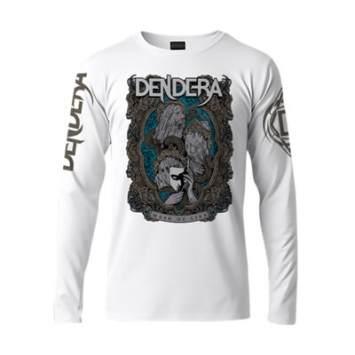 Mask Of Lies (front and sleeves print) - GD11 Softstyle® Adult Long Sleeve T-Shirt Thumbnail