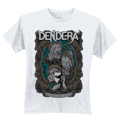 Mask Of Lies (front and back print) - GD01 Softstyle Adult T-Shirt Thumbnail